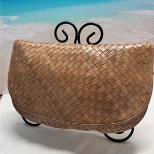 Bottega Veneta clutch bag & optional cross body strap